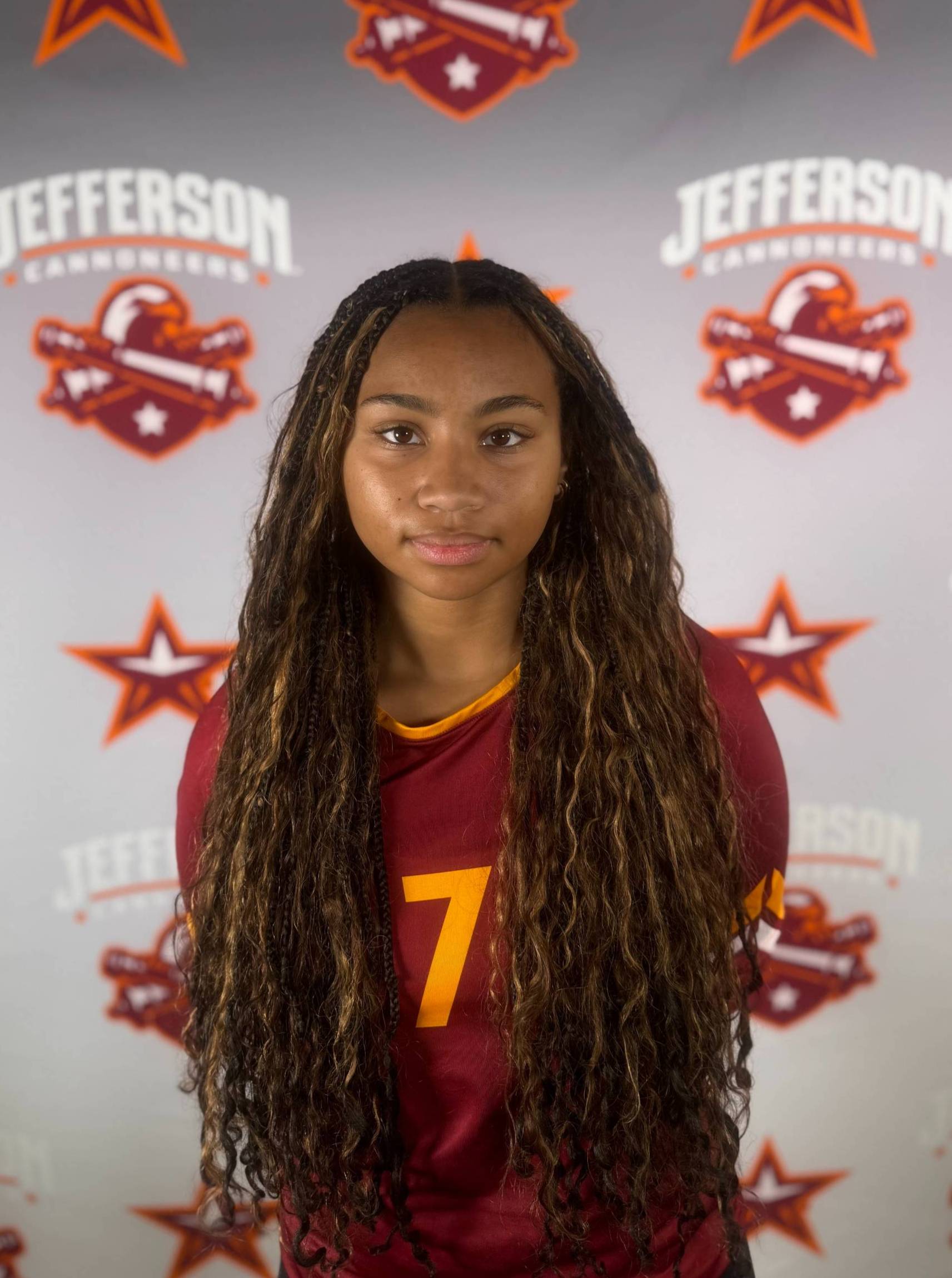Athlete of the week Isabella Morrell posing for a photo